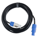 Pronomic Power Twist 5 Power Cable 5m 5x Set