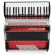 Alpenklang Pro Acordeón III 72 M Shadow Red