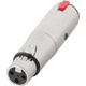 Pronomic AD-JFXF Adapter 6,3mm Jack female / XLR female