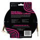 Câble Instrument Ernie Ball 6081 3,05 m Noir
