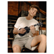 Classic Cantabile US-50 BK Sopran-Ukulele Schwarz Set