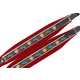Tracolle Alpenklang Per Fisarmoniche A 3 File Edelweiss/Rosso