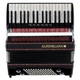 Alpenklang Pro acordeón III 72 MH negro