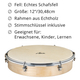 XDrum HTM-12S 12" Handtrommel met Slagstok 3x Set