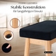 Classic Cantabile Banc De Piano Design Velours Cerisier