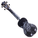 Classic Cantabile BeachBuddy Black Beauty Ukulele Set inkl. Tuner und Schule