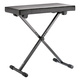 K&M 14065 Keyboardbank Set Schwarz