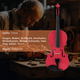 Classic Cantabile VP-100PK 1/2 Violinenset Pink