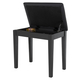 Classic Cantabile Pianobank Modell S Schwarz Matt