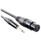 Pronomic Stage XFJ-5 Cavo Microfono XLR/Jack 5 m Nero