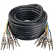Pronomic Stage MJJ8-10 Multicore 8 vie con jack 10m