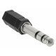 Pronomic AD-JFS3.5JS6.3 Adapter 3,5mm Stereo-Klinke female / 6,3mm Stereo-Klinke male