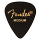 Fender 351 Premium Plektren Medium 12er Pack Black