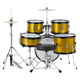 XDrum Junior Pro Kinder Schlagzeug Sunset Gold Sparkle inkl. Schule