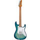 Ibanez AZ22S1F-TXB Guitare Électrique Standard Transparent Turquoise Burst