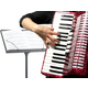 Pronomic OS-01C Gesloten Orkeststandaard Met Bladmuziekklemmen
