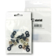Juego De Kit De Tornillos Adam Hall M6 Para Rack