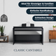 Classic Cantabile DP-230 SM E-Piano nero opaco