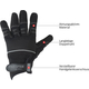 Stagecaptain RGL-5F Rigger Handschoenen Maat L 3x Set