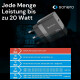 Sonero 20W USB-C PD Power Adapter Black