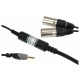 Pronomic ANE10-1.5JX Audio Noise Eliminator cavo jack/XLR 