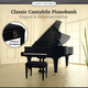 Classic Cantabile Pianobank Zwart Hoogglans