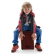 XDrum KC-37WR Cajón Infantil Rojo Vino