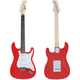 McGrey Rockit Guitare Électrique ST Set Complet Fiesta Red