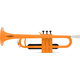 Classic Cantabile KTP-30OR MardiBrass Kunststoff Bb-Trompete Orange