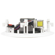 Omnitronic CS-8 Altoparlante Da Soffitto Bianco