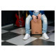 XDrum Cajon El Bajo Bass Port Walnut / Zebra incl. Funda