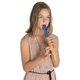 Classic Cantabile Pivella Blockflöte Blau, deutsche Griffweise 10er Set
