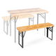 Stagecaptain BBB-117 Hirschgarten Banco De Cervecería 117 cm Natural