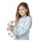 3-Piece Set XDrum TM-1 Hand Tambourine White
