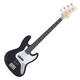 Rocktile Fatboy II E-Bass Black Set incl. Lichtgewichtkoffer