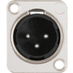 Pronomic XMD XLR Einbaubuchse Male 4x Set