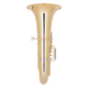 Miraphone Bb-Tuba Modell 496 Hagen Messing