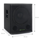 Pronomic Powerstage Economy 1812 2.2 Actief PA-systeem 850 watt