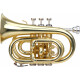 Classic Cantabile Brass TT-400 B-Taschentrompete Messing