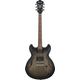 Ibanez AS53-TKF Transparent Black Flat