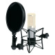 Pronomic MSP-45 Suspension Microphone avec Anti-Pop 45-52mm