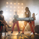 Classic Cantabile X-Keyboardstandaard in hoogte verstelbaar wit