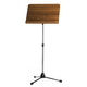K&M 118/1 Orkestermuziekstand Notenbalk Notenhout, Verchroomd
