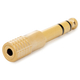 Pronomic AD-JFSJS Adapter 3,5mm Stereo-jack female / 6,3mm Stereo-jack male Goud