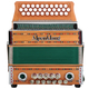 Harmonica Alpenklang "Mini" 3 rangs, G-C-F massif en cerisier