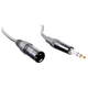 Pronomic Stage JXM-2.5 Stereo Jack/XLR Kabel 2,5m