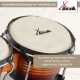 XDrum Bongos Pro Vintage Sunburst