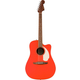 Fender California Standard Redondo CE Spruce Top Fiesta Red