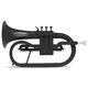 Classic Cantabile KFL-30MS MardiBrass Bugle Bb en plastique noir mat