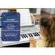 McGrey BK-4910SR Clavier 49 Touches Avec Pupitre Argent
